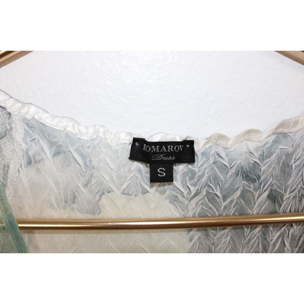 Komarov Woman's Dress S Crinkle Midi Fit-Flared Dress - Picture 7 of 8